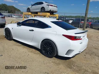 2016 Lexus RC 350 F Sport with VIN JTHHE5BC7G5012151, listed as a IAAI auction lot 42203359 with 124,389 mi miles and . Bid and sale history available at DreamBid. Image 3.