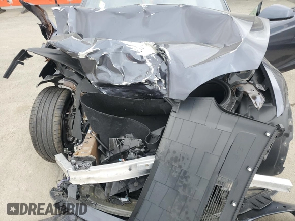2022 Tesla Model S with VIN 5YJSA1E5XNF474238, listed as a Copart auction lot 54220115 with Not provided miles and Salvage title. Bid and sale history available at DreamBid. Image 12.