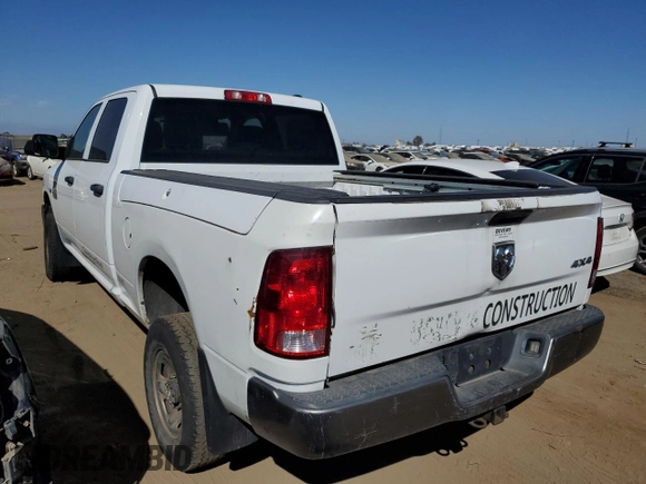2012 Ram 2500 ST Power Wagon with VIN 3C6TD5CT1CG134883, listed as a Copart auction lot 72573654 with 191,348 mi miles and Salvage Title. Bid and sale history available at carsss.com. Image 2.