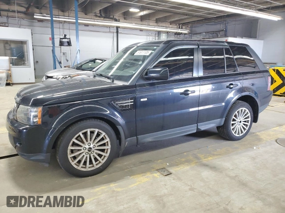 2012 Land Rover Range Rover Sport HSE with VIN SALSF2D4XCA722082, listed as a Copart auction lot 51611105 with 187,172 mi miles and Salvage Title. Bid and sale history available at carsss.com. Image 1.