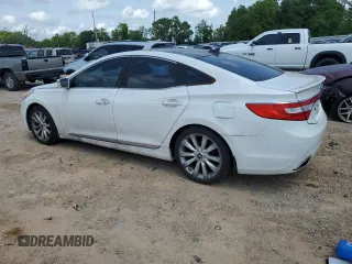 2013 Hyundai Azera z VIN KMHFH4JG4DA214345, wystawiony jako Copart lot #57491015 z przebiegiem 178 722 mil mil oraz Czysty tytuł • Clean title. Historia ofert i sprzedaży dostępna na DreamBid. Obrazek 2.