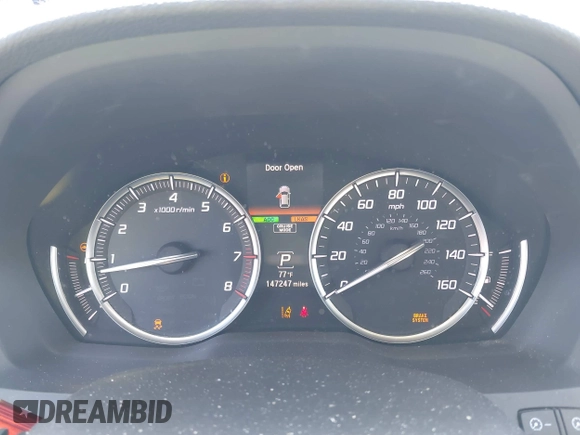2016 Acura MDX Advance with VIN 5FRYD4H93GB017869, listed as a IAAI auction lot 42051670 with 147,247 mi miles and . Bid and sale history available at carsss.com. Image 7.