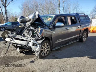 2015 Toyota Tundra Limited with VIN 5TFHY5F19FX488759, listed as a Copart auction lot 44827535 with Not provided miles and Salvage title. Bid and sale history available at DreamBid. Image 1.