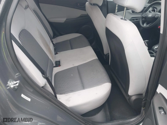 2023 Hyundai Kona SE with VIN KM8K22AB0PU982366, listed as a IAAI auction lot 41642860 with 53,008 mi miles. Bid and sale history available at carsss.com. Image 8.