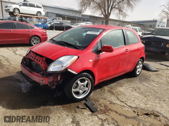 2010 Toyota Yaris with VIN JTDJT4K31A5283071, listed as a Copart auction lot 47539505 with 41,946 mi miles and Salvage Title. Bid and sale history available at DreamBid. Image 1.