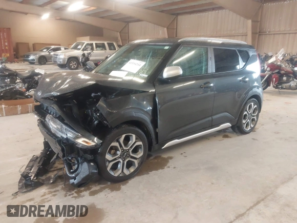 2021 Kia Soul LX with VIN KNDJ23AU5M7770063, listed as a IAAI auction lot 41554244 with 55,365 mi miles. Bid and sale history available at carsss.com. Image 17.