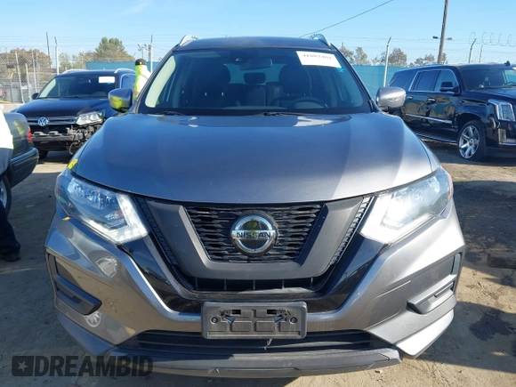 2019 Nissan Rogue SV with VIN KNMAT2MTXKP549372, listed as a IAAI auction lot 41882401 with 41,027 mi miles. Bid and sale history available at carsss.com. Image 12.
