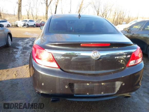 2012 Buick Regal Turbo Premium 1 with VIN 2G4GS5EV1C9143927, listed as a IAAI auction lot 41443969 with 151,985 mi miles. Bid and sale history available at carsss.com. Image 16.