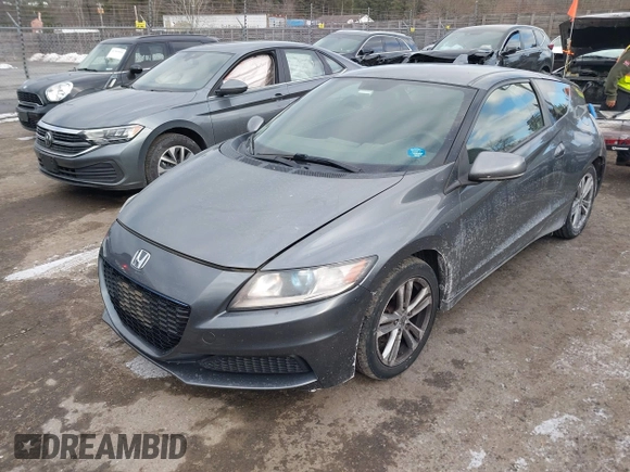2013 Honda CR-Z with VIN JHMZF1D40DS001277, listed as a IAAI auction lot 41352871 with 81,423 mi miles. Bid and sale history available at carsss.com. Image 17.
