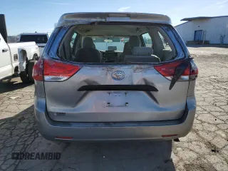 2013 Toyota Sienna L with VIN 5TDZK3DCXDS376215, listed as a Copart auction lot 49269855 with 215,558 mi miles and Clean Title. Bid and sale history available at carsss.com. Image 6.