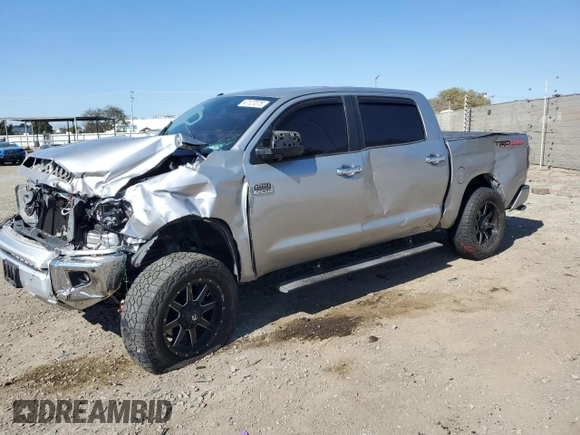 2015 Toyota Tundra Platinum z VIN 5TFAY5F16FX452447, wystawiony jako Copart lot #47127075 z przebiegiem 98 321 mil mil oraz Szkoda całkowita • Salvage title. Historia ofert i sprzedaży dostępna na DreamBid. Obrazek 1.