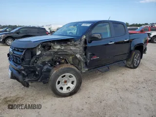 2021 Chevrolet Colorado 2WD Work Truck z VIN 1GCGSBEN1M1146030, wystawiony jako Copart lot #41635415 z przebiegiem 65 223 mil mil oraz Szkoda całkowita • Salvage title. Historia ofert i sprzedaży dostępna na DreamBid. Obrazek 1.