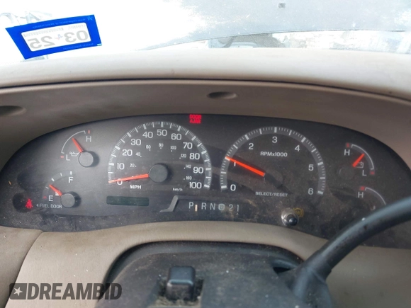 2000 Ford F-150 XL with VIN 1FTRX17L4YKB03771, listed as a IAAI auction lot 41668491 with 1 mi miles. Bid and sale history available at carsss.com. Image 7.