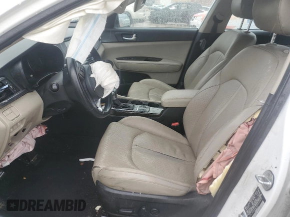 2017 Kia Optima EX with VIN 5XXGU4L3XHG143614, listed as a Copart auction lot 47607915 with 114,617 mi miles and Salvage title. Bid and sale history available at DreamBid. Image 7.