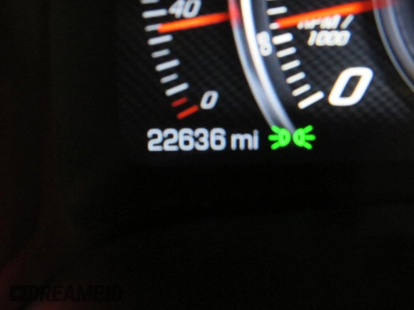 2018 Chevrolet Corvette Grand Sport 2LT with VIN 1G1YX2D74J5103033, listed as a Copart auction lot 80136004 with 22,636 mi miles and Salvage Title. Bid and sale history available at carsss.com. Image 7.