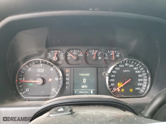 2017 GMC Sierra 1500 with VIN 1GTN1LECXHZ901567, listed as a Copart auction lot 46603185 with 189,242 mi miles and Salvage Title. Bid and sale history available at carsss.com. Image 9.