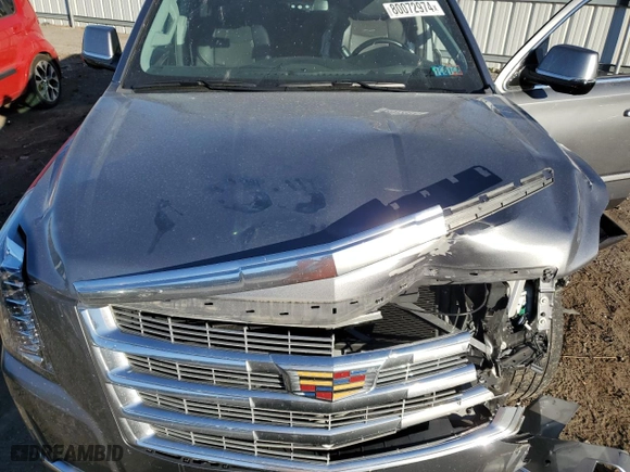 2020 Cadillac Escalade Premium Luxury with VIN 1GYS4CKJ2LR263492, listed as a Copart auction lot 80072974 with 42,178 mi miles and Salvage Title. Bid and sale history available at carsss.com. Image 12.