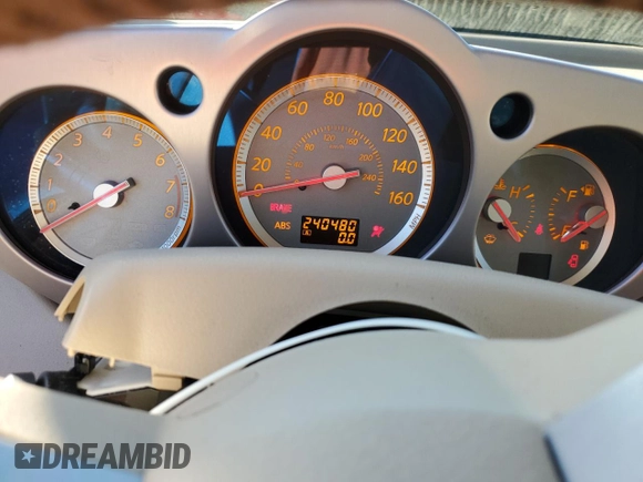 2006 Nissan Murano S with VIN JN8AZ08TX6W415345, listed as a Copart auction lot 78398824 with 240,480 mi miles and Salvage title. Bid and sale history available at DreamBid. Image 9.
