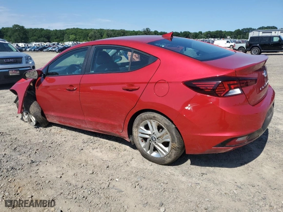 2020 Hyundai Elantra SEL with VIN 5NPD84LF6LH578323, listed as a Copart auction lot 44528945 with 110,001 mi miles and Salvage Title. Bid and sale history available at carsss.com. Image 2.