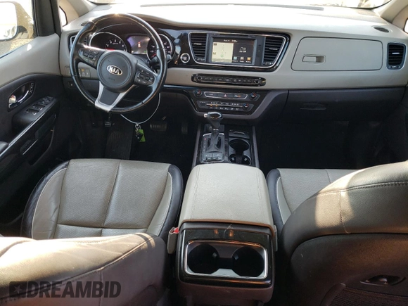 2016 Kia Sedona SX-L with VIN KNDME5C16G6132479, listed as a Copart auction lot 66781744 with 116,663 mi miles and Salvage Title. Bid and sale history available at carsss.com. Image 8.