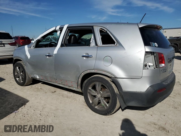 2012 Kia Sorento EX with VIN 5XYKU4A27CG299134, listed as a Copart auction lot 88145585 with 155,119 mi miles and Salvage Title. Bid and sale history available at carsss.com. Image 2.