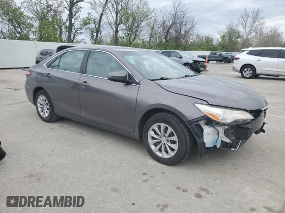 2017 Toyota Camry XLE with VIN 4T1BF1FKXHU758675, listed as a Copart auction lot 53077595 with 53,358 mi miles and Salvage Title. Bid and sale history available at carsss.com. Image 4.