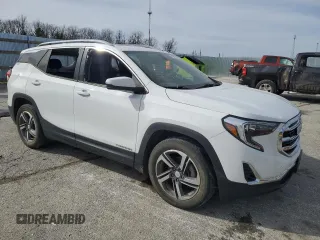 2019 GMC Terrain SLT z VIN 3GKALPEV9KL308495, wystawiony jako Copart lot #49771035 z przebiegiem 185 325 mil mil oraz Szkoda całkowita • Salvage title. Historia ofert i sprzedaży dostępna na DreamBid. Obrazek 4.