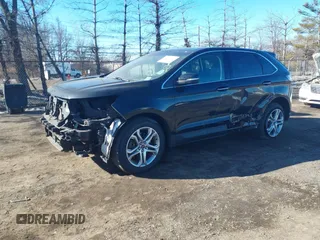 2018 Ford Edge Titanium with VIN 2FMPK4K85JBC24363, listed as a IAAI auction lot 41597055 with 46,451 mi miles. Bid and sale history available at carsss.com. Image 2.