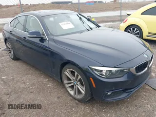 2019 BMW 4 Series 430i with VIN WBA4J1C59KBM15690, listed as a IAAI auction lot 42170098 with 58,185 mi miles and . Bid and sale history available at DreamBid. Image 1.