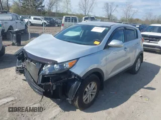 2011 Kia Sportage LX with VIN KNDPB3A2XB7071873, listed as a IAAI auction lot 42092248 with 94,353 mi miles and . Bid and sale history available at carsss.com. Image 2.