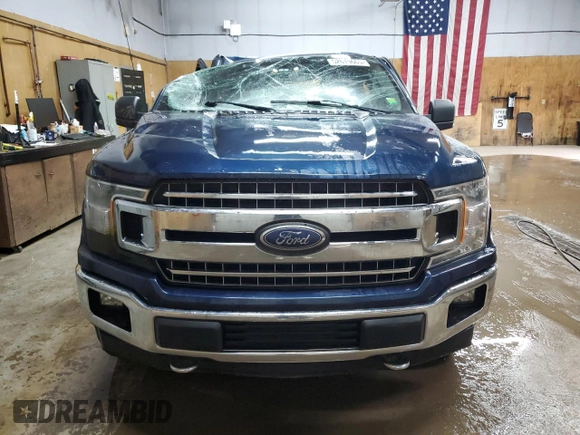 2018 Ford F-150 XL with VIN 1FTFX1E57JFE75983, listed as a Copart auction lot 52619685 with 184,124 mi miles and Clean title. Bid and sale history available at DreamBid. Image 5.