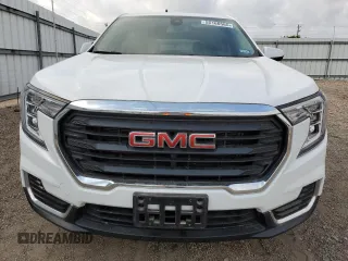 2024 GMC Terrain SLE with VIN 3GKALMEG1RL268701, listed as a Copart auction lot 55166565 with 9,849 mi miles and Salvage title. Bid and sale history available at DreamBid. Image 5.