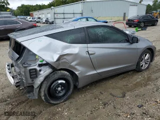 2011 Honda CR-Z EX with VIN JHMZF1D65BS000799, listed as a Copart auction lot 72011574 with 142,947 mi miles and Salvage Title. Bid and sale history available at carsss.com. Image 3.