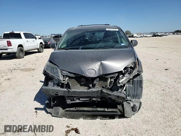 2015 Toyota Sienna SE with VIN 5TDXK3DC3FS684448, listed as a Copart auction lot 48678575 with 125,613 mi miles and Salvage Title. Bid and sale history available at carsss.com. Image 12.