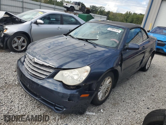 2008 Chrysler Sebring Touring with VIN 1C3LC55RX8N624562, listed as a Copart auction lot 72954124 with 118,988 mi miles and Salvage Title. Bid and sale history available at carsss.com. Image 1.