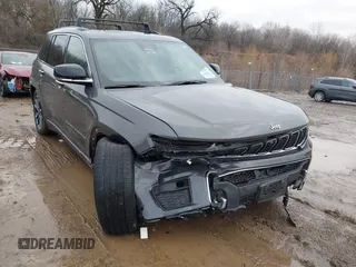 2022 Jeep Grand Cherokee Overland with VIN 1C4RJHDG1N8605700, listed as a IAAI auction lot 41475738 with 46,302 mi miles and . Bid and sale history available at DreamBid. Image 1.