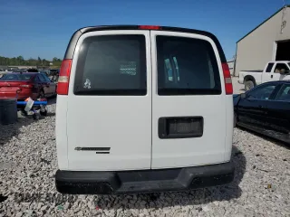 2012 Chevrolet Express Cargo with VIN 1GCSGAFX0C1189889, listed as a Copart auction lot 53987705 with 216,699 mi miles and Salvage title. Bid and sale history available at DreamBid. Image 6.
