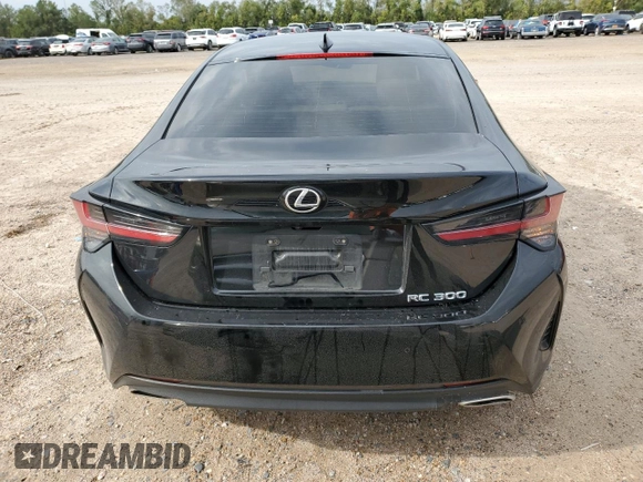 2022 Lexus RC with VIN JTHGA5BC4N5012158, listed as a Copart auction lot 80942544 with 45,644 mi miles and Salvage Title. Bid and sale history available at carsss.com. Image 6.