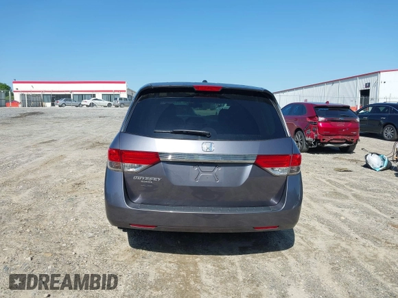 2015 Honda Odyssey EX-L with VIN 5FNRL5H66FB131223, listed as a IAAI auction lot 41998554 with 103,433 mi miles and . Bid and sale history available at DreamBid. Image 16.