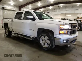 2014 Chevrolet Silverado 1500 LT with VIN 3GCUKREC0EG294862, listed as a Copart auction lot 53504995 with 115,164 mi miles and Salvage Title. Bid and sale history available at DreamBid. Image 4.