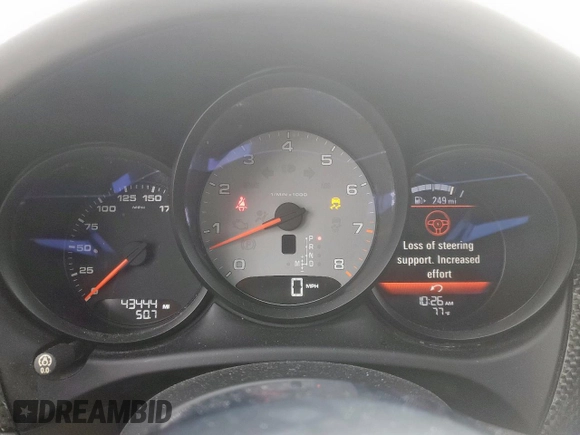 2015 Porsche Macan S with VIN WP1AB2A56FLB55310, listed as a Copart auction lot 63659615 with 43,444 mi miles and Salvage title. Bid and sale history available at DreamBid. Image 9.