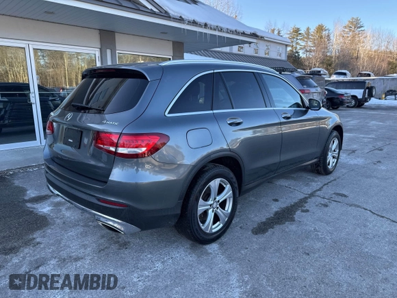 2016 Mercedes-Benz GLC with VIN WDC0G4KB8GF019995, listed as a IAAI auction lot 41654638 with 143,829 mi miles. Bid and sale history available at carsss.com. Image 4.