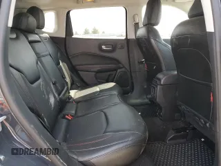 2018 Jeep Compass Trailhawk with VIN 3C4NJDDBXJT484835, listed as a Copart auction lot 61542415 with 59,389 mi miles and Salvage title. Bid and sale history available at DreamBid. Image 11.