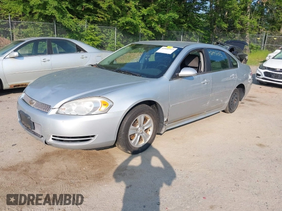 2012 Chevrolet Impala LS Retail with VIN 2G1WA5E37C1116109, listed as a IAAI auction lot 42442315 with 168,000 mi miles and . Bid and sale history available at DreamBid. Image 2.