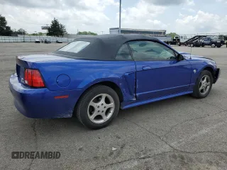 2004 Ford Mustang Deluxe with VIN 1FAFP44654F208654, listed as a Copart auction lot 61385425 with 108,916 mi miles and Salvage title. Bid and sale history available at DreamBid. Image 3.