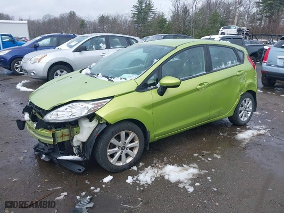 2011 Ford Fiesta SE with VIN 3FADP4EJ5BM130075, listed as a IAAI auction lot 42017406 with 112,244 mi miles. Bid and sale history available at carsss.com. Image 2.