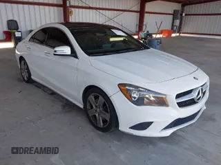 2016 Mercedes-Benz CLA with VIN WDDSJ4EB7GN292286, listed as a IAAI auction lot 41981125 with 179,936 mi miles. Bid and sale history available at carsss.com. Image 1.