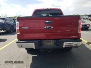 2013 Ford F-150 XL with VIN 1FTFW1EF2DKD00371, listed as a Copart auction lot 57338915 with 158,363 mi miles and Salvage title. Bid and sale history available at DreamBid. Image 6.