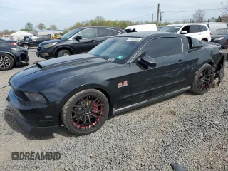 2010 Ford Mustang GT with VIN 1ZVBP8CH8A5119369, listed as a Copart auction lot 53028195 with 132,124 mi miles and Salvage Title. Bid and sale history available at carsss.com. Image 1.