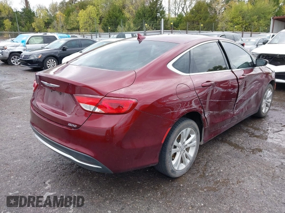 2016 Chrysler 200 Limited with VIN 1C3CCCAB8GN191822, listed as a IAAI auction lot 40744147 with 162,294 mi miles and . Bid and sale history available at DreamBid. Image 4.